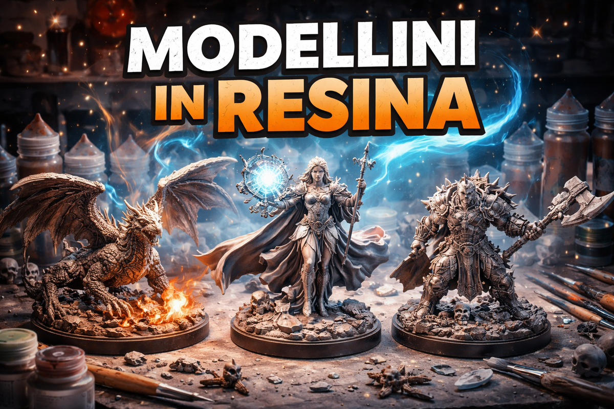 Modellini in resina
