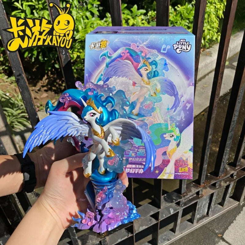 Kayou My Little Pony Friendship'S Treasure First Release Last Prize Cosmos Princess Fantasy Figure S Prize Rarity Kids Gifts