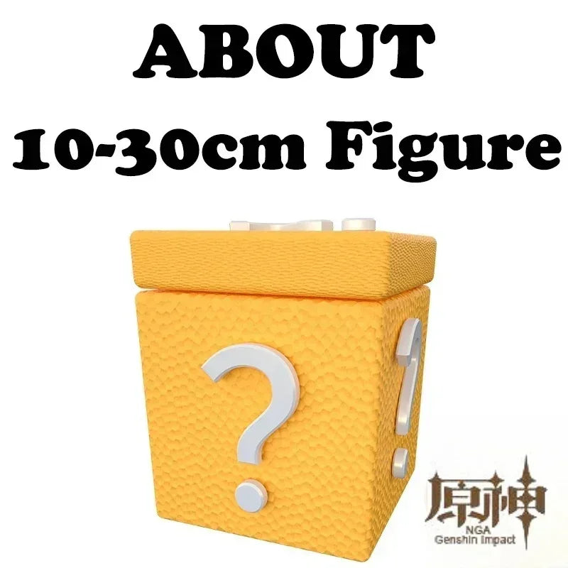 Genshin Impact Official Paimon Aether Action Figure Blind Box Mystery Collectible Toy Anime Game Merchandise Gift for Fans