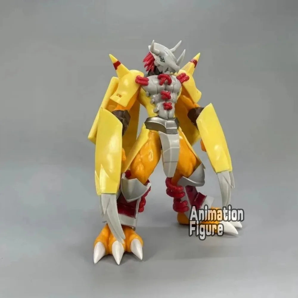 19cm/7.48in Anime Digimon Adventure Figure War Greymon Action Figures Pvc Statue Collection Model Toys Gifts