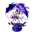 Anime Figure Genshin Impact Furina Arlecchino Xiao Yae Miko Yelan Acrylic Stand Model Plate Desk Decor Standing Sign Fans Gift