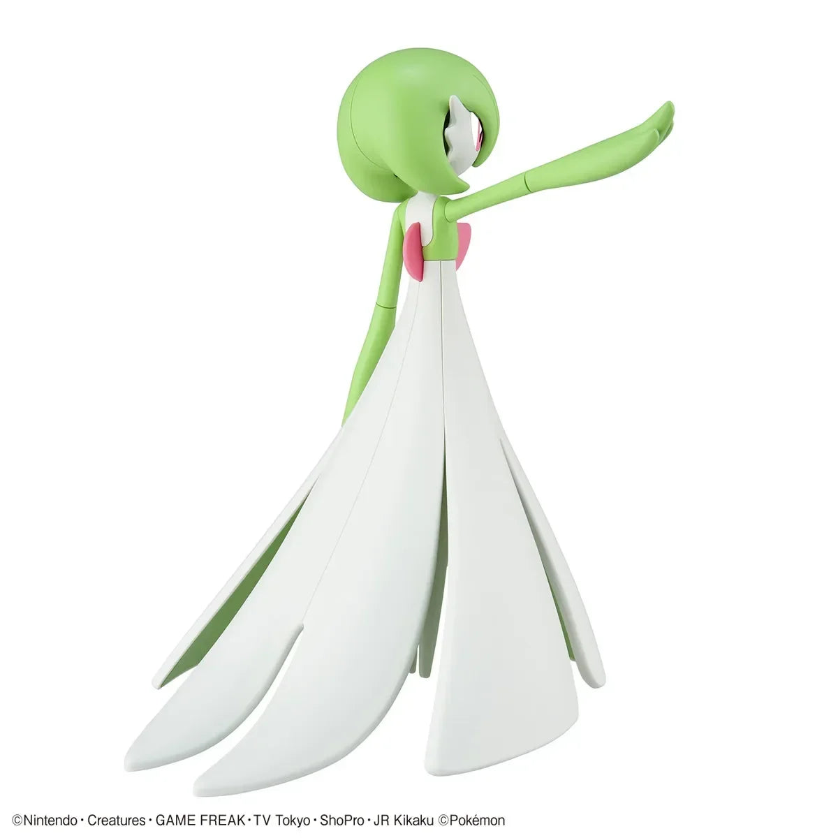 Original Bandai Pokemon Figures Plamo Gardevoir Collectible Ornaments Figure Anime Game Gifts Action Figure Model Toys