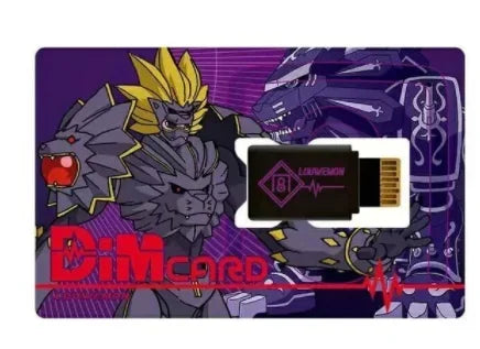 Digimon Adventure ESPIMON RYUDAMON DINOSALIR ROAR WOLF HOWL Medarot Agumon DIM Card Protective Film Stingmon Figure Model Cards