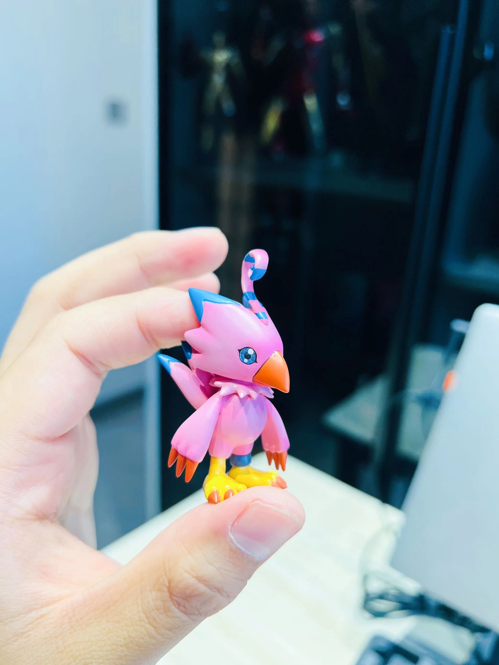 Digimon Adventure Figures Garudamon Figure Cute Stand Entirely Body Garuda Anime Model Pvc Statue Doll Collection Decor Toy Gift