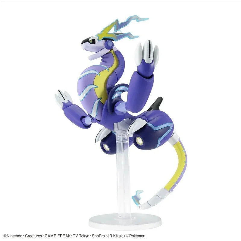 Bandai Original ポケモンプラモコレクション 59 セレクトシリーズ ミライドン Assembly Model Toys Collectible Model Ornaments Gifts