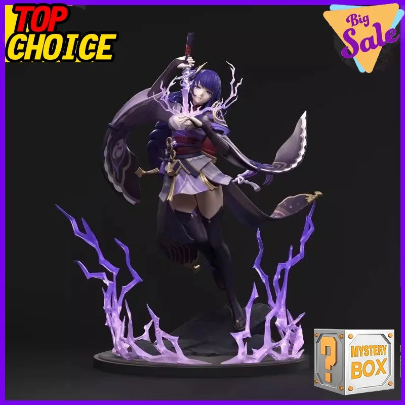 Genshin Impact Official Paimon Aether Action Figure Blind Box Mystery Collectible Toy Anime Game Merchandise Gift for Fans