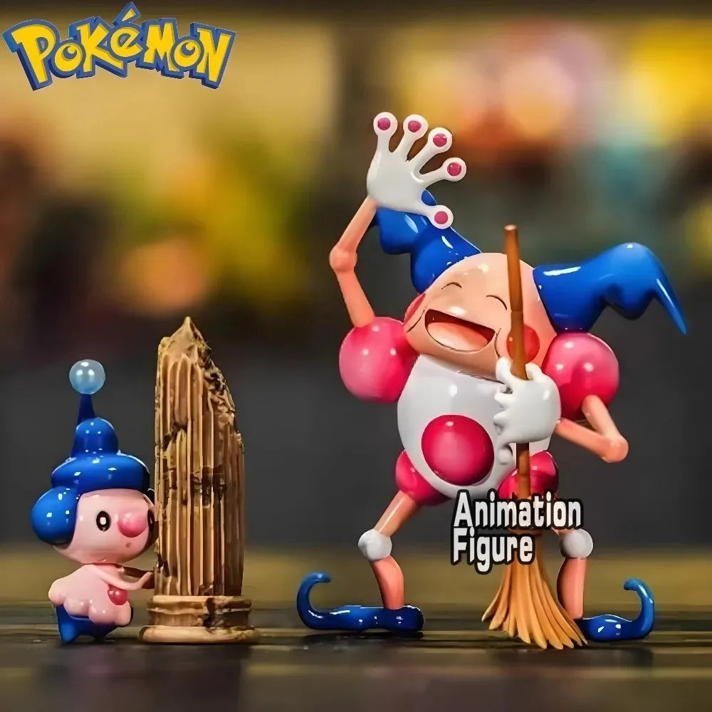 5-9cm Anime Pokemon Figure Mr Mime Action Figures Pvc Statue Desktop Ornamen Collection Model Toys Gifts