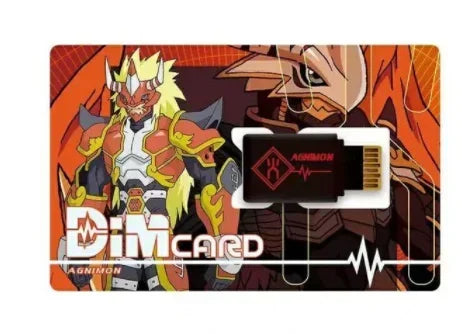 Digimon Adventure ESPIMON RYUDAMON DINOSALIR ROAR WOLF HOWL Medarot Agumon DIM Card Protective Film Stingmon Figure Model Cards