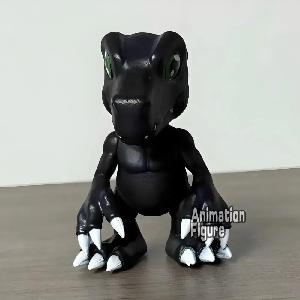 9cm/3.5in Anime Digimon Adventure Figures Black Agumon Action Figures Pvc Collection Model Toys for Children Gifts