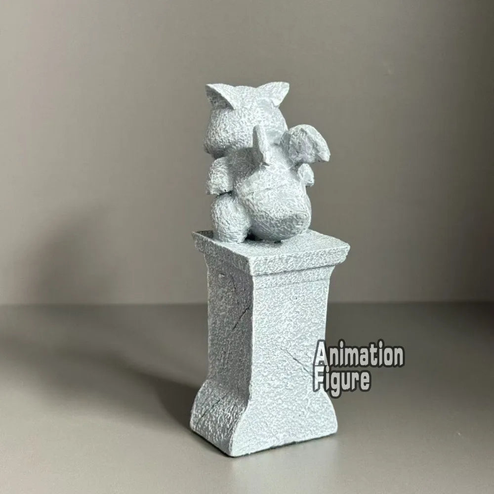 10.5cm/4.13in Anime Pokemen Figure Resin Pokémon Gym Stone Statue Action Figures Pvc Collection Model Toys for Children