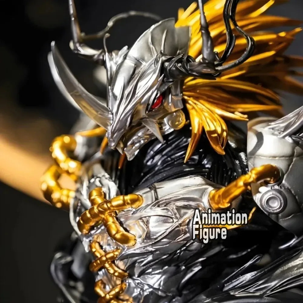 37cm/14.6in Anime Digimon Adventure Figure Huge Dark War Greymon Action Figures Pvc Collection Model Toys for Children Gifts