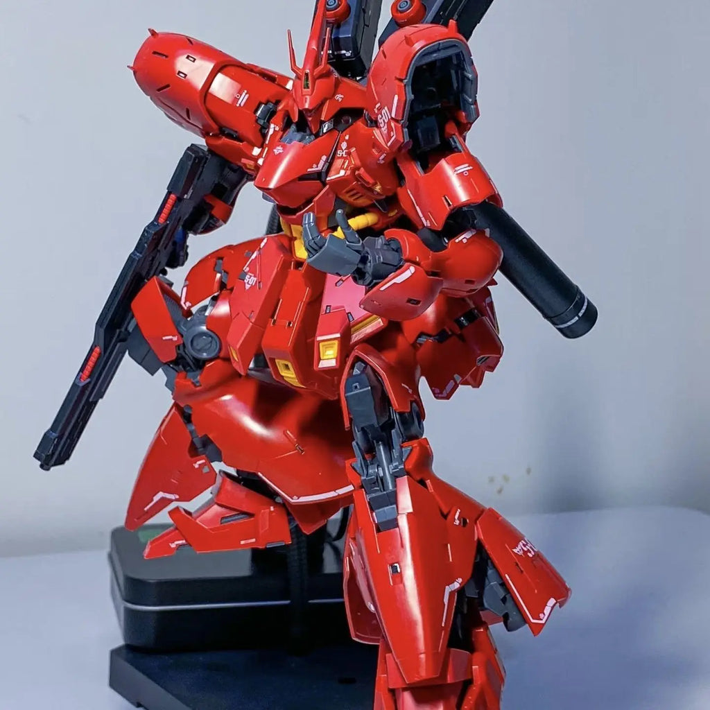New Stap Model Sazabi Msn-04 Action Figure RG 1/144 Model Kit Action Figures Robot Figurine Plastic Model Kids Hobby Toys Gifts