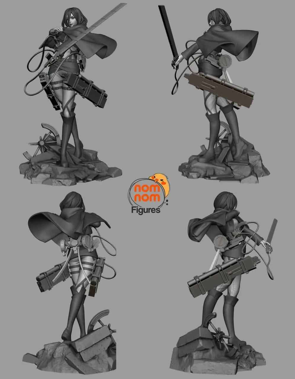 75mm,50mm , 3D printing ， miniature model resin figure  , Unassembled and unpainted kit