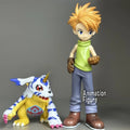 8-16.5cm Anime Digimon Adventure Figure Ishida Yamato And Gabumon Action Figure PVC Collectible Model Toys Gifts