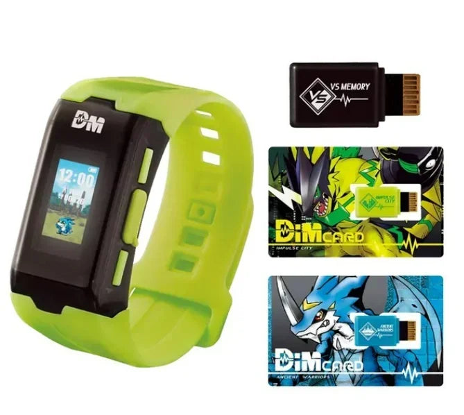 Digimon Adventure ESPIMON RYUDAMON DINOSALIR ROAR WOLF HOWL Medarot Agumon DIM Card Protective Film Stingmon Figure Model Cards