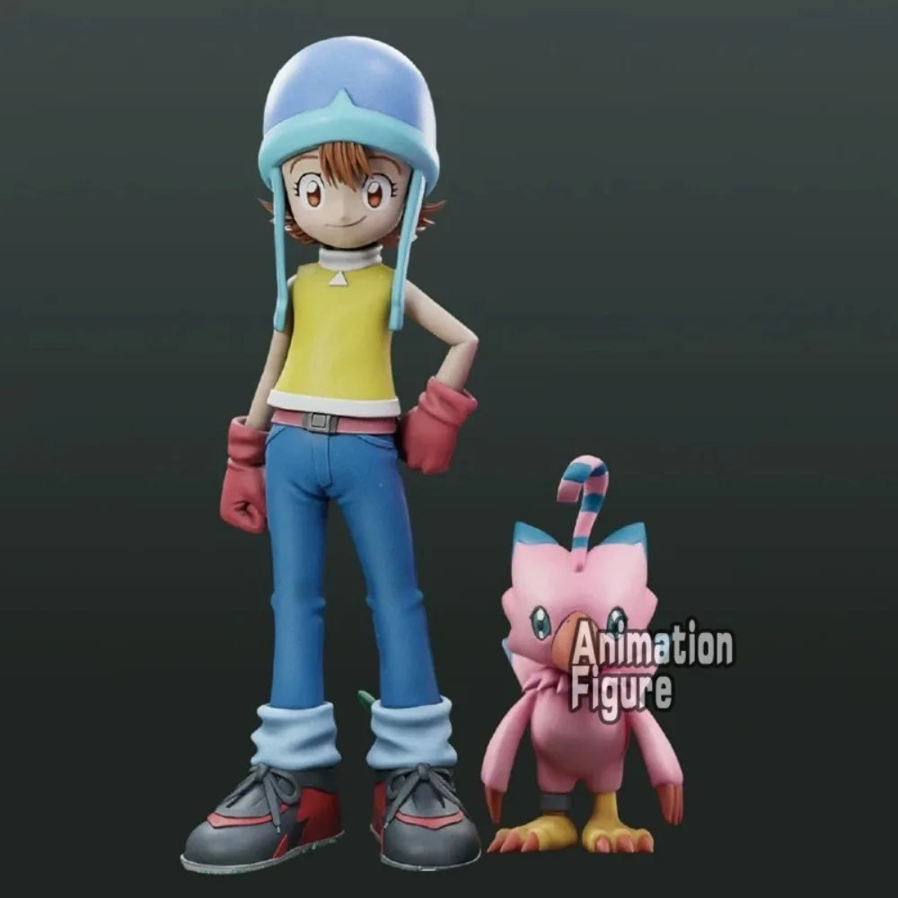 5-16cm Anime Digimon Adventure Figures Eight Main Characters Action Figure Pvc Statue Collection Model Toys Gifts