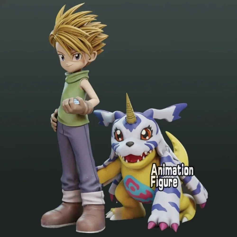 5-16cm Anime Digimon Adventure Figures Eight Main Characters Action Figure Pvc Statue Collection Model Toys Gifts
