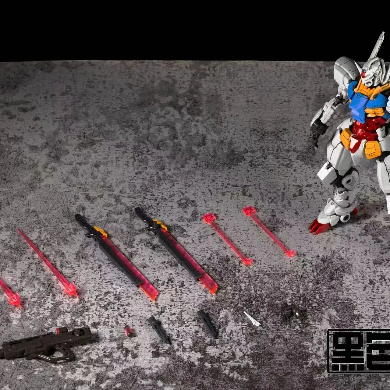 Mg 1/100 Black Trojan Transformation Steel Wire Double Antenna Style Rx-78-2 Unicorn Figure Assemble Model Mech Collect Toy Gift