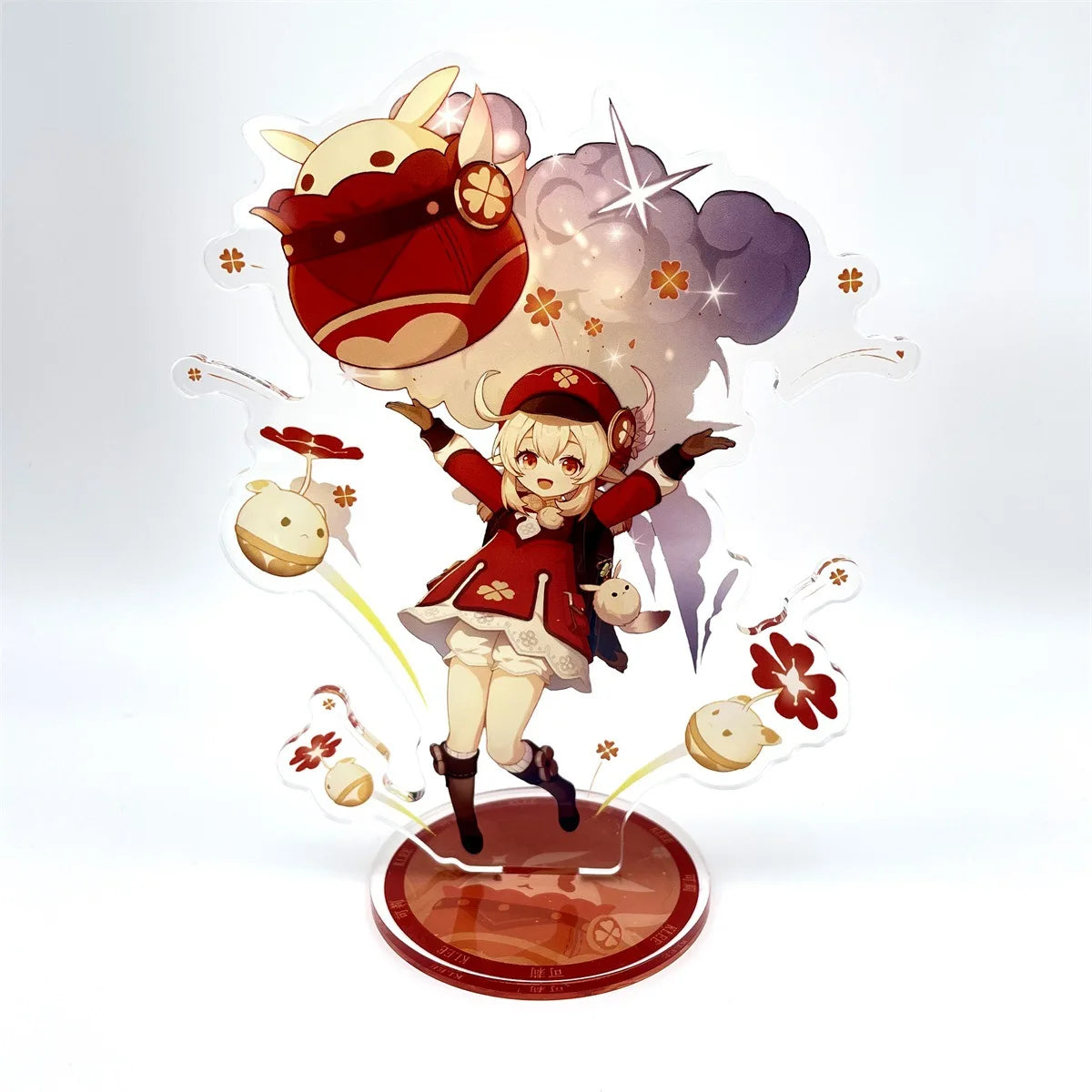 Anime Figure Genshin Impact Furina Arlecchino Xiao Yae Miko Yelan Acrylic Stand Model Plate Desk Decor Standing Sign Fans Gift