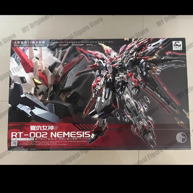 In Stock Nemesis Infinite Dimension Strategic Revenge Titan Rt-002 Action Figure 1/100 Assembly Model Abs Children Toys Gift