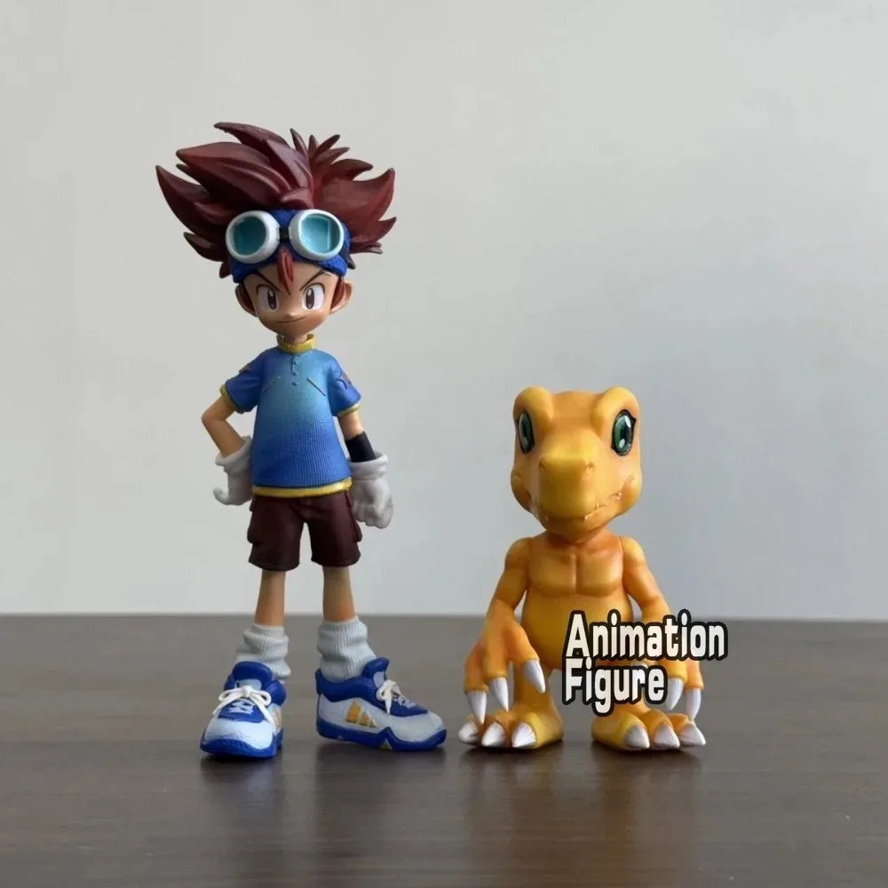 5-16cm Anime Digimon Adventure Figures Eight Main Characters Action Figure Pvc Statue Collection Model Toys Gifts