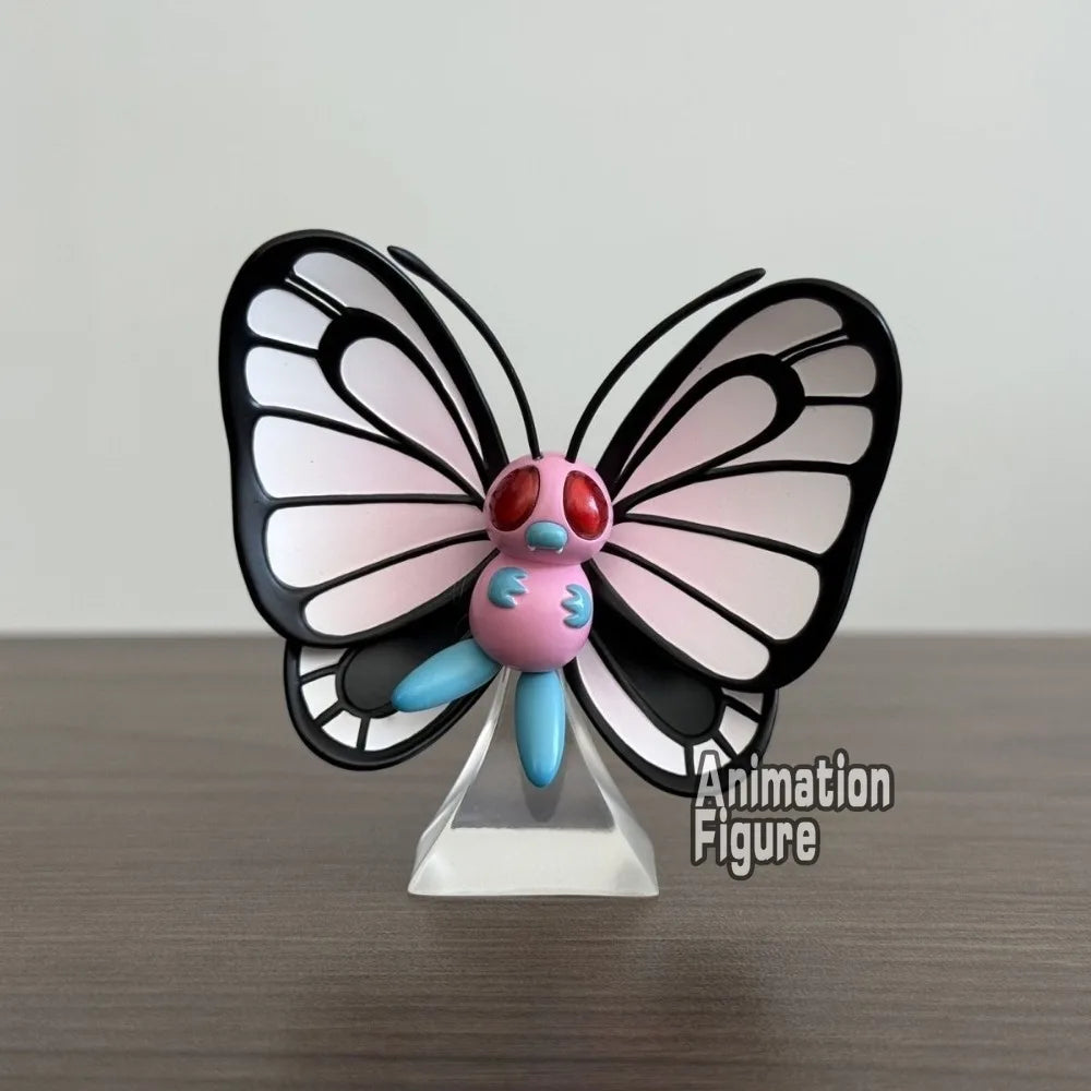6.5cm/2.56in Anime Pokemon Figure Butterfree Action Figures Pvc Collection Model Toys for Children Gifts
