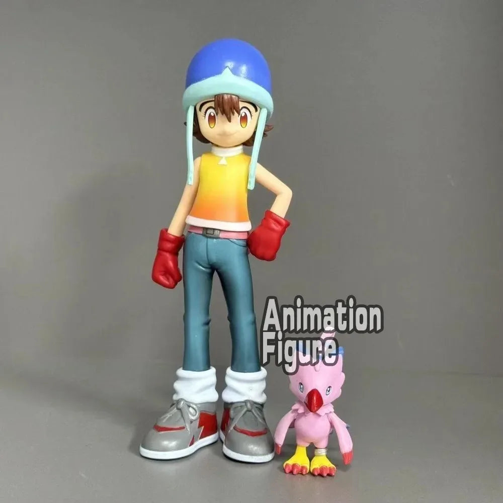 5-16cm Anime Digimon Adventure Figures Eight Main Characters Action Figure Pvc Statue Collection Model Toys Gifts