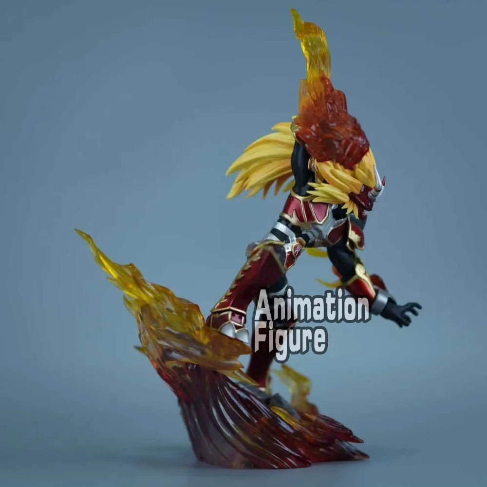 26cm/10.24in Anime Digimon Adventure Figure Agnimon Action Figures Pvc Collection Model Toys for Children Gifts