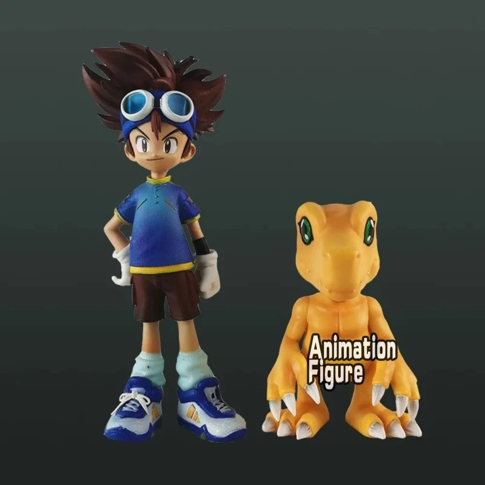 5-16cm Anime Digimon Adventure Figures Eight Main Characters Action Figure Pvc Statue Collection Model Toys Gifts