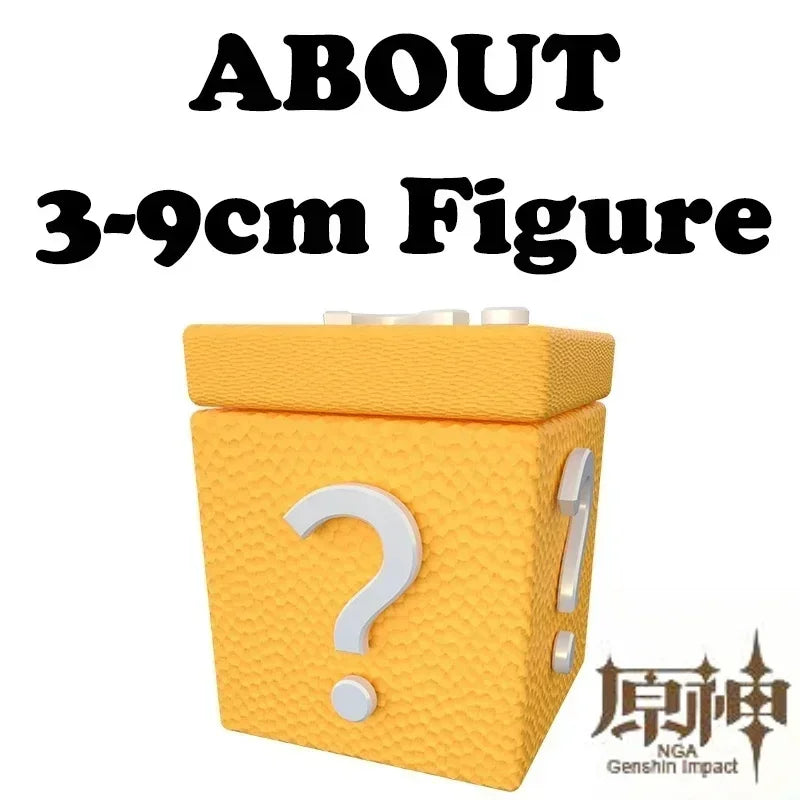 Genshin Impact Official Paimon Aether Action Figure Blind Box Mystery Collectible Toy Anime Game Merchandise Gift for Fans