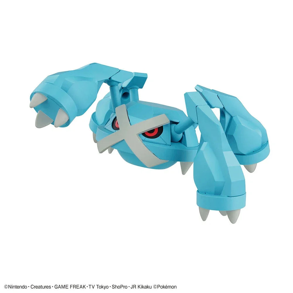 Original Bandai Pokemon Figures Plamo Metagross Action Figure Assembly Collectible Ornaments Figure Model Toys PVC 15cm