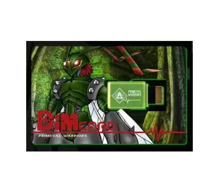 Digimon Adventure ESPIMON RYUDAMON DINOSALIR ROAR WOLF HOWL Medarot Agumon DIM Card Protective Film Stingmon Figure Model Cards