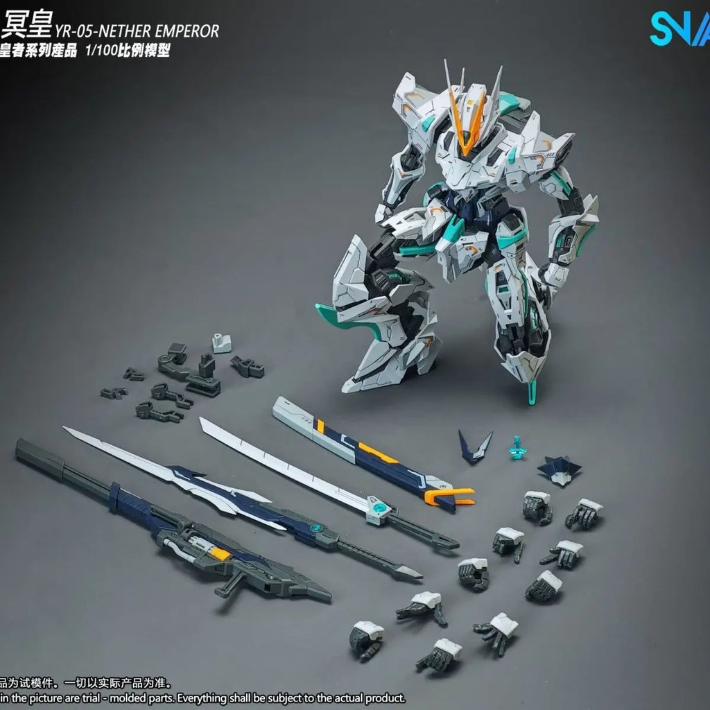 IN STOCK SNAA Yr-05 Nether Emperor Model Kit 1/100 YR05 The Round Table Knights Action Figure Colletion Toys Gifts