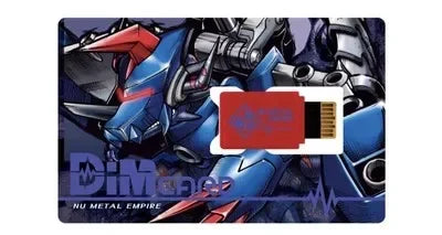 Digimon Adventure ESPIMON RYUDAMON DINOSALIR ROAR WOLF HOWL Medarot Agumon DIM Card Protective Film Stingmon Figure Model Cards