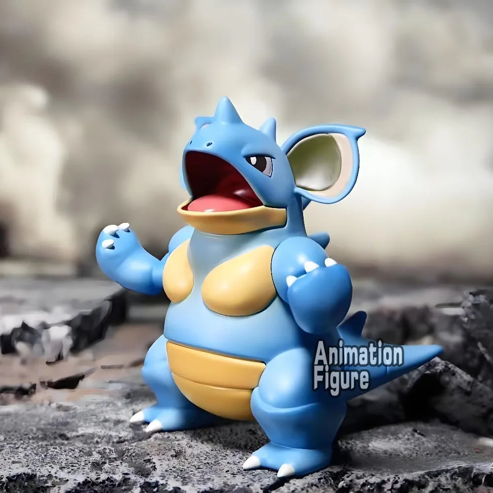 2-6cm Anime Pokemon Figure Nidoqueen And Nidoking Action Figures Pvc Collection Model Toys for Children Gifts