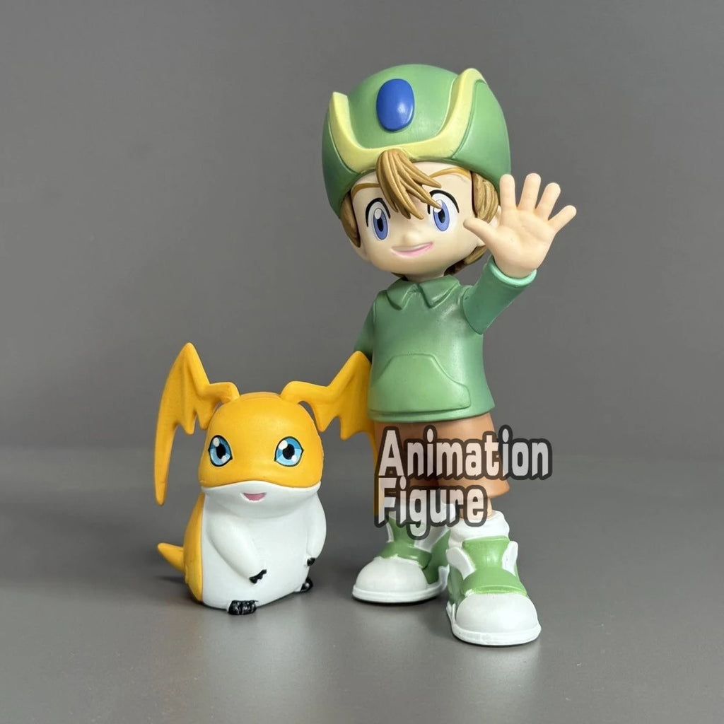 5-11cm Anime Digimon Adventure Figure Takaishi Takeru And Patamon Action Figures Pvc Collection Model Toys for Children Gifts