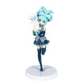 19cm Anime Little Devil Hatsune Miku Handmade Little Raccoon Miku Dark Angel Handmade PVC Model Anime Peripheral Ornaments Gifts