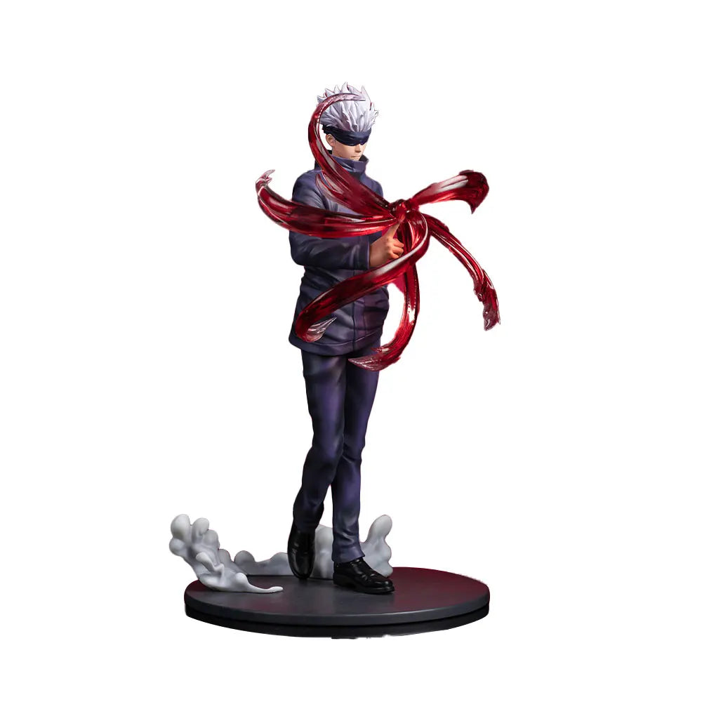 27CM Anime Jujutsu Kaisen Figure Gojo Satoru Special Effects Standing Animation Model Toy Gift Collection Decorative Ornaments