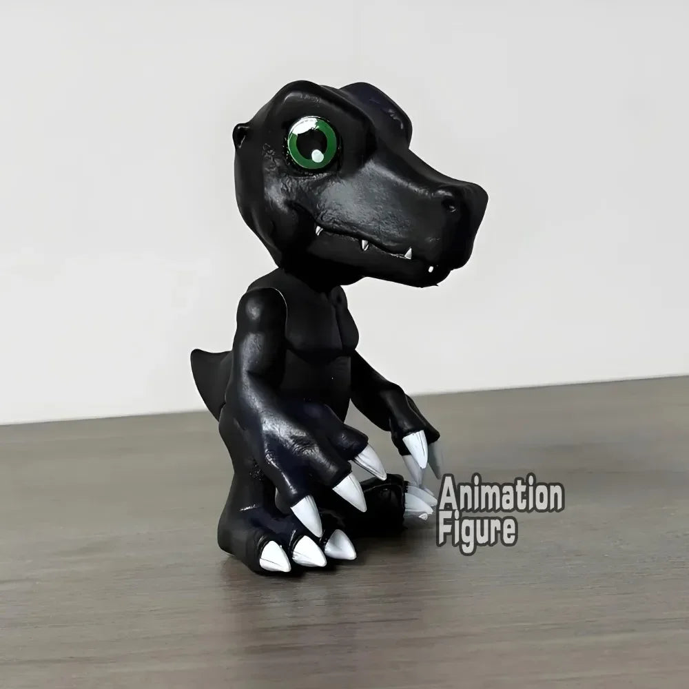 9cm/3.5in Anime Digimon Adventure Figures Black Agumon Action Figures Pvc Collection Model Toys for Children Gifts