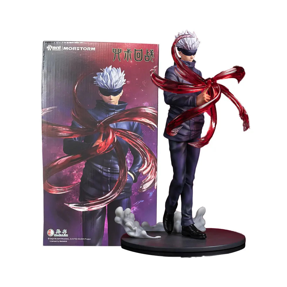 27CM Anime Jujutsu Kaisen Figure Gojo Satoru Special Effects Standing Animation Model Toy Gift Collection Decorative Ornaments