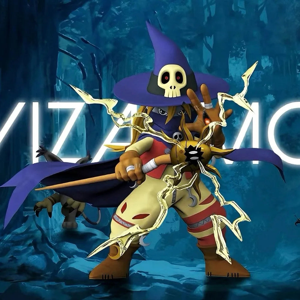 3.5-11.5cm Anime Digimon Adventure Figure Wizarmon and Tailmon Action Figures Pvc Statue Collection Model Toys Gifts