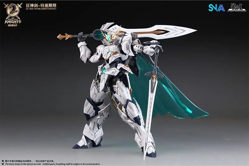 HG 1/144 SNAA SC-002 Titan Greatsword Tristan Assembly Model Kit SC-009 Divine Invoker Percival The Round Table Knights Figure