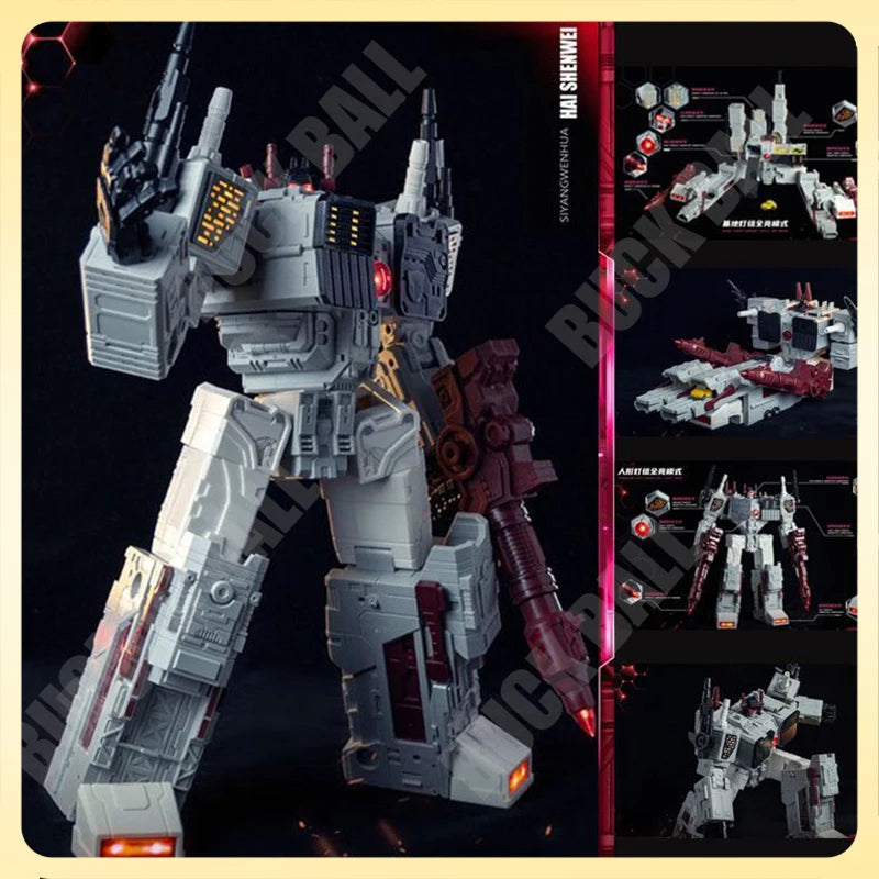 NEW Siyang Culture Transformation Y-C001 Metroplex Defense Fortress Vladivostok Action Figures Collection Model Toy Gifts