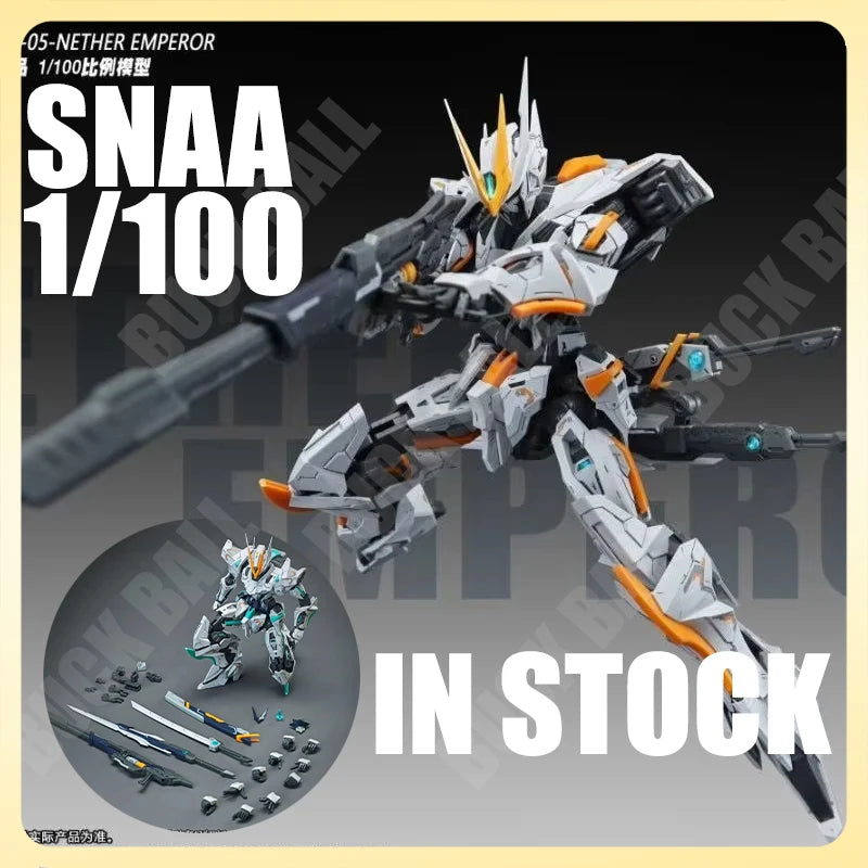 IN STOCK SNAA Yr-05 Nether Emperor Model Kit 1/100 YR05 The Round Table Knights Action Figure Colletion Toys Gifts