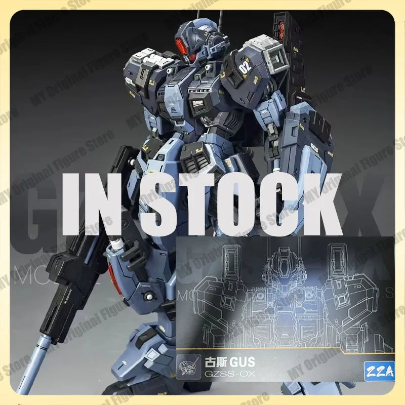 IN STOCK ZZA GZSS-OX-GUS Assembly Model Kit GUS GZSS-OX Action Figures ABS Collection Statue Model Kid Toy Gift