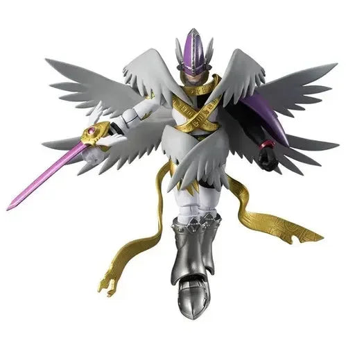 Original Bandai Figures Digimon Adventure War Greymon Zudomon Omegamon Holy Angemon Angewomon Metal Garurumon Lilimon Box Toys