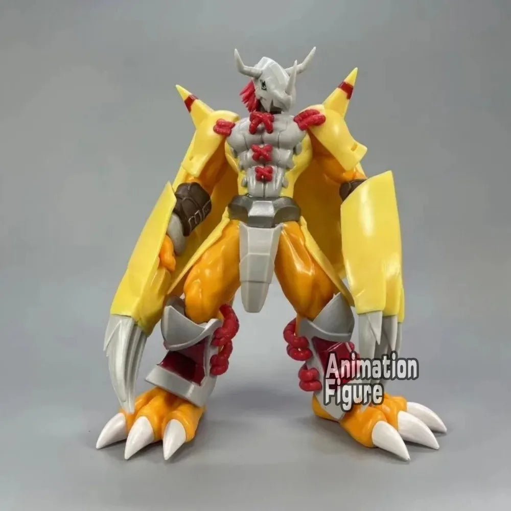 19cm/7.48in Anime Digimon Adventure Figure War Greymon Action Figures Pvc Statue Collection Model Toys Gifts