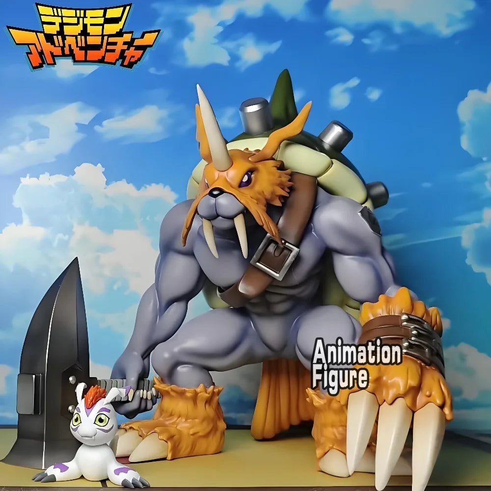 11-21cm Anime Digimon Adventure Figure Gomamon Ikkakumon Zudomon Action Figures Pvc Statue Collectible Model Toys Gifts