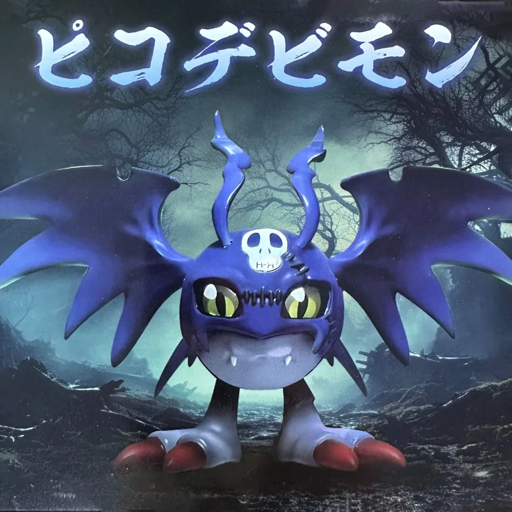 12cm/4.72in Anime Digimon Adventure Figure Pico Devimon Action Figures Pvc Statue Collection Model Toys Gifts