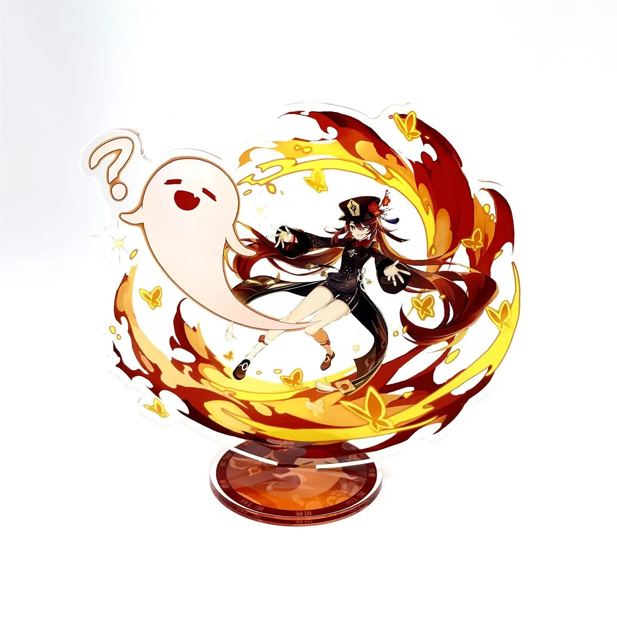 Anime Figure Genshin Impact Furina Arlecchino Xiao Yae Miko Yelan Acrylic Stand Model Plate Desk Decor Standing Sign Fans Gift
